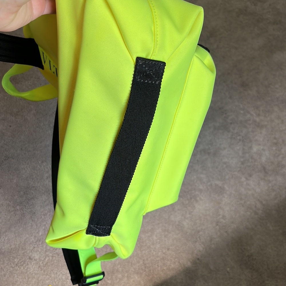 Valentino Garavani VLTN backpack neon black EUC! RARE - Picture 13 of 16